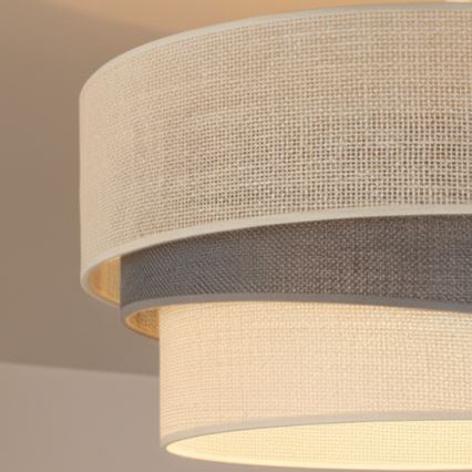Brilagi - Aufputz-Deckenleuchte TRIO 1xE27/60W/230V Ø 40 cm creme/grau