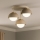 Brilagi - Aufputz-Kronleuchter COSMO 3xE27/60W/230V beige/gold