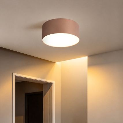 BRILAGI - Außen-Deckenleuchte FORIS LED/20W/230V Ø 15 cm bronzefarben IP44