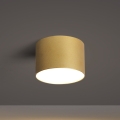 BRILAGI - Außen-Deckenleuchte FORIS LED/9W/230V Ø 9 cm goldfarben IP44