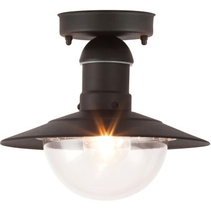 Brilagi - Außen-Deckenleuchte MOLDE 1xE27/60W IP44 schwarz