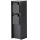 Brilagi - Außen-Steckdosensäule PILLAR 2x SCHUKO 230V IP44 schwarz