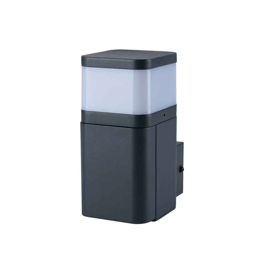 Brilagi - Außenwandleuchte mit SCHUKO-Steckdose PILLAR 1xG9/11W/230V IP44 anthrazit
