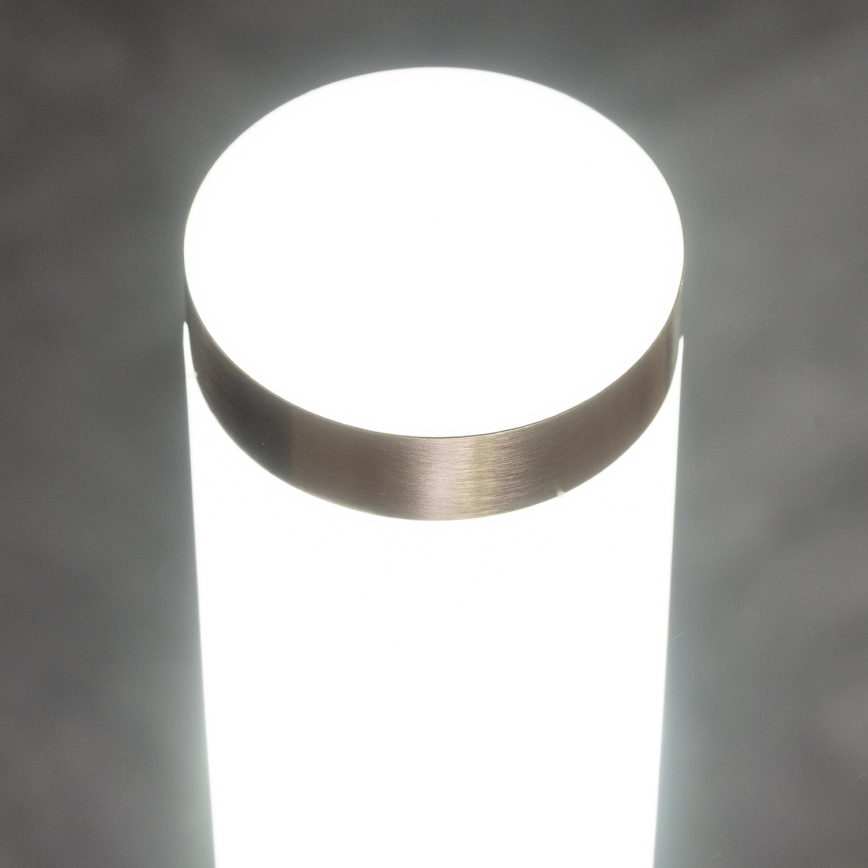 BRILAGI - Außenleuchte ELIA 1xE27/20W/230V IP44 100 cm matt-chrom