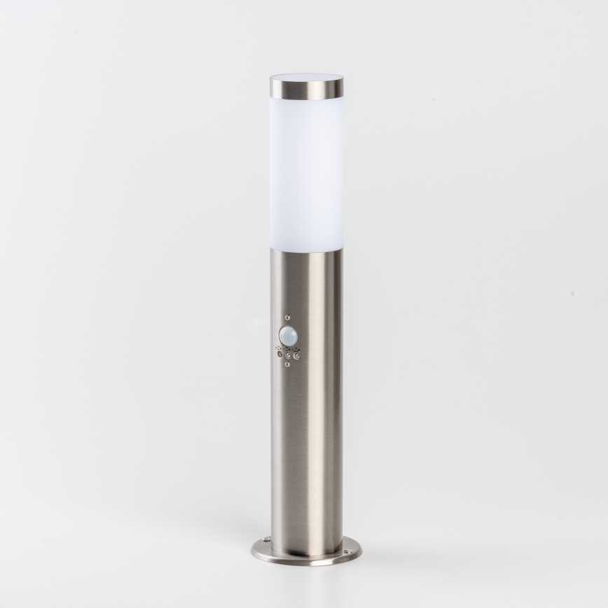 BRILAGI - Außenleuchte mit Bewegungsmelder ELIA 1xE27/20W/230V IP44 50 cm mattchrom