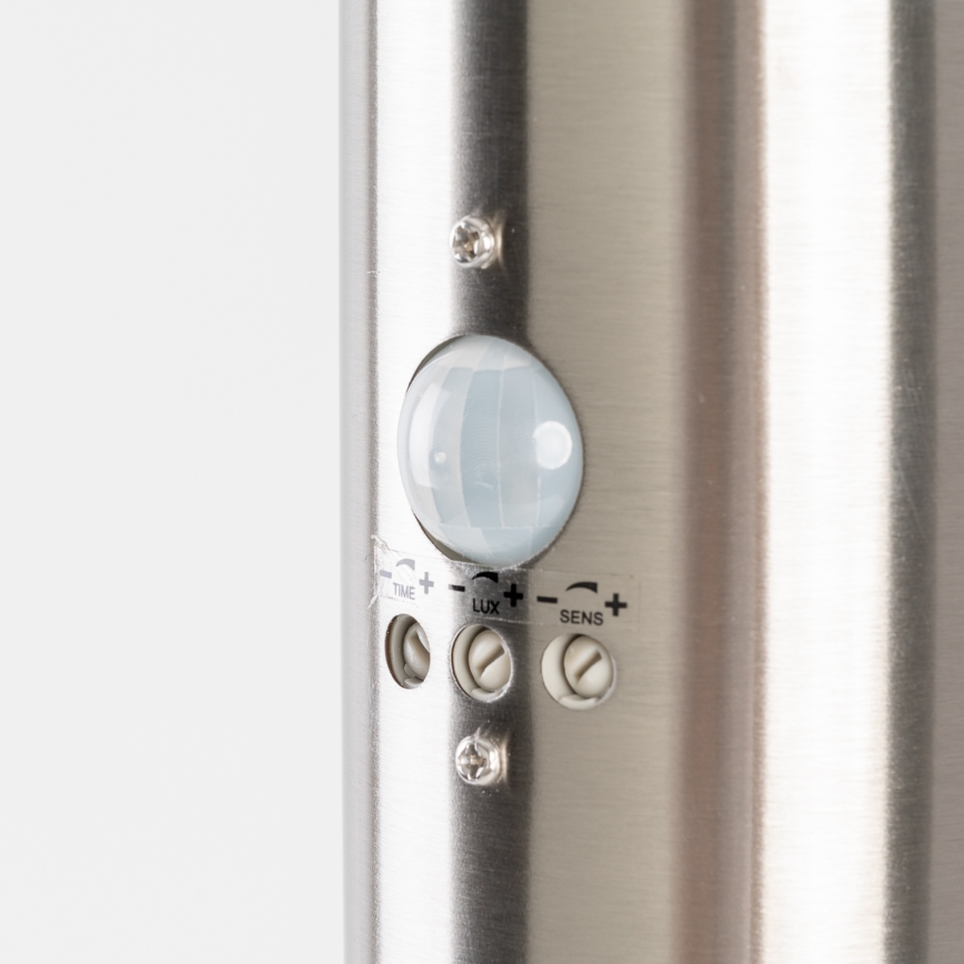 BRILAGI - Außenleuchte mit Bewegungsmelder ELIA 1xE27/20W/230V IP44 50 cm mattchrom