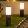 Brilagi - Außenleuchte mit 2 SCHUKO-Steckdosen NOVA 1xE27/15W/230V 40 cm IP44 schwarz