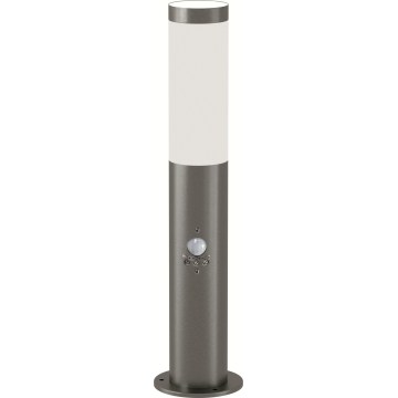 Brilagi - Außenleuchte mit Bewegungsmelder ELIA 1xE27/20W/230V IP44 50 cm mattchrom