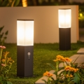 Brilagi - Außenleuchte mit Bewegungsmelder NOVA 1xE27/15W/230V 40 cm IP44 anthrazit