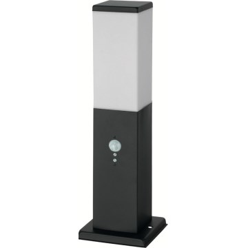 Brilagi - Außenleuchte mit Sensor 1xE27/15W/230V 40 cm IP44 schwarz