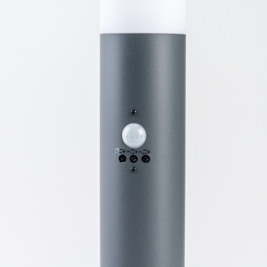 BRILAGI - Außenleuchte mit Bewegungsmelder ELIA 1xE27/20W/230V IP44 100 cm anthrazit
