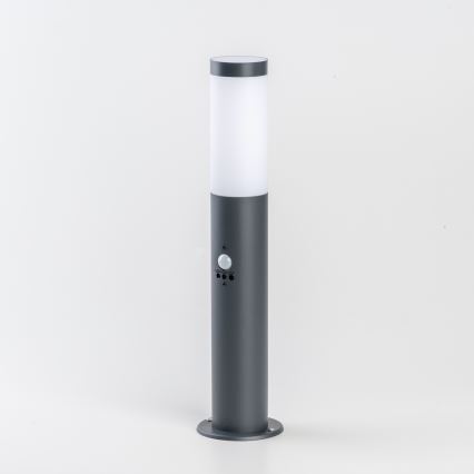 BRILAGI - Außenleuchte mit Sensor ELIA 1xE27/20W/230V IP44 50 cm Anthrazit