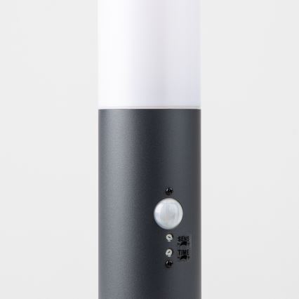 BRILAGI - Außenleuchte mit Sensor NOVA 1xE27/15W/230V 40 cm IP44 anthrazit