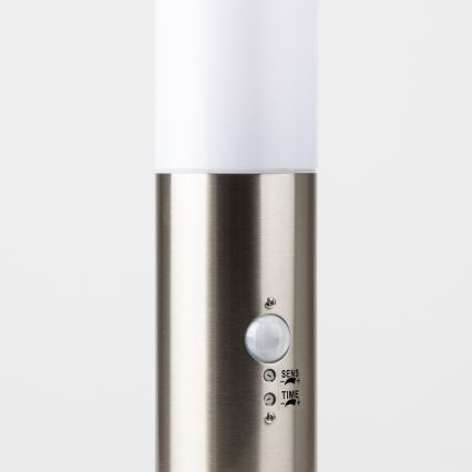 Brilagi - Außenleuchte mit Sensor NOVA 1xE27/15W/230V 40 cm IP44 mattchrom