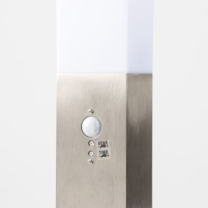 Brilagi - Außenleuchte mit Sensor NOVA 1xE27/15W/230V 40 cm IP44 mattchrom