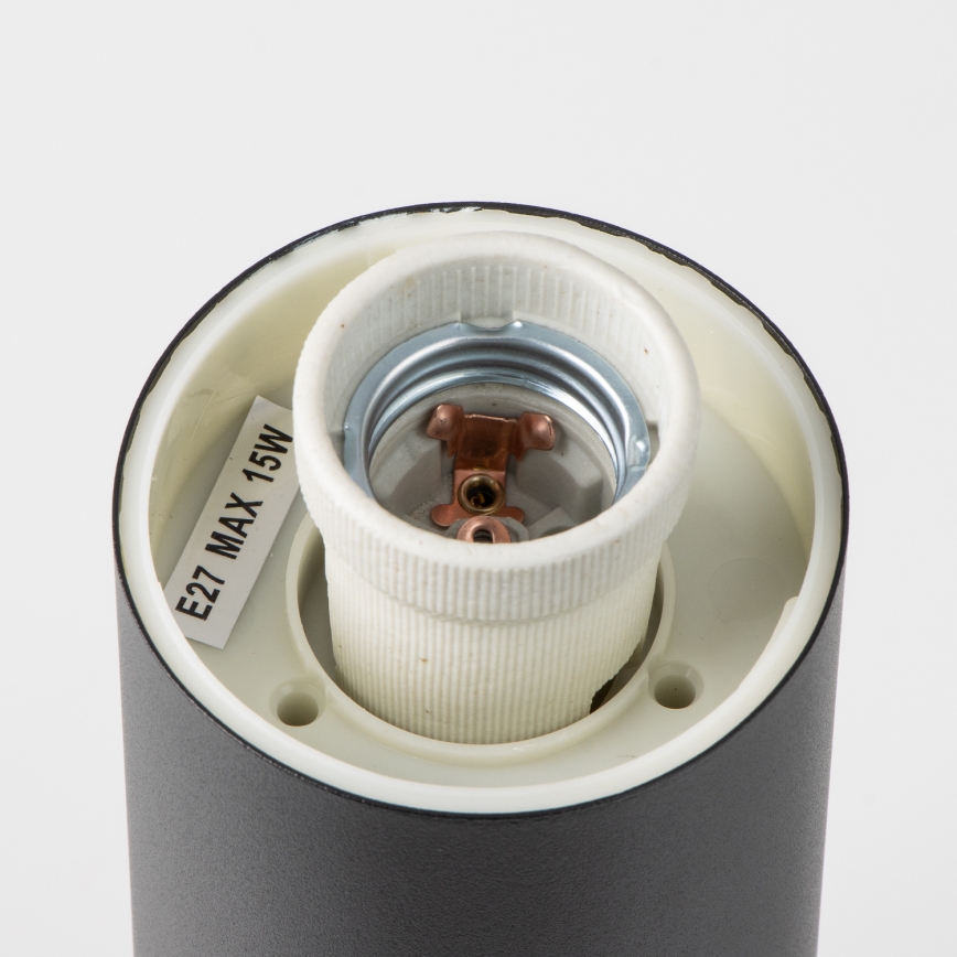 Brilagi - Außenleuchte mit Sensor NOVA 1xE27/15W/230V 40 cm IP44 schwarz