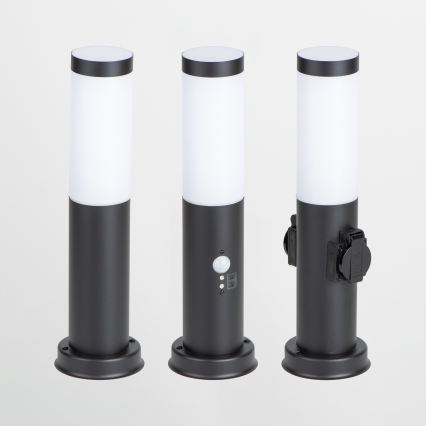 Brilagi - Außenleuchte mit Sensor NOVA 1xE27/15W/230V 40 cm IP44 schwarz