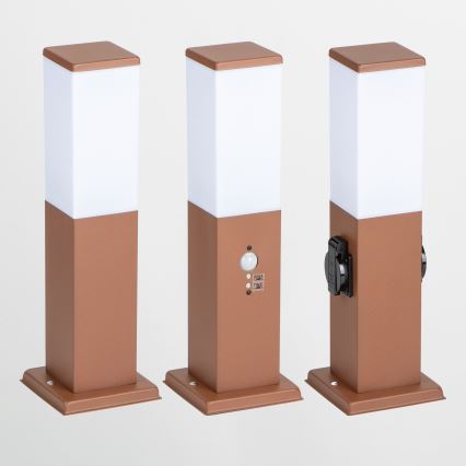 Brilagi - Außenleuchte NOVA 1xE27/15W/230V 40 cm IP44 braun