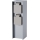 Brilagi - Außensteckdosensäule PILLAR 2Z SCHUKO 230V IP44 silber