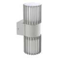 BRILAGI - Außenwandleuchte ARMOR 2xGU10/35W/230V IP44 grau