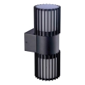 BRILAGI - Außenwandleuchte ARMOR 2xGU10/35W/230V IP44 schwarz