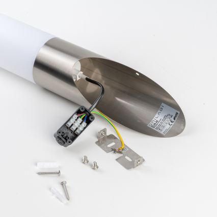 BRILAGI - Außenwandleuchte ELIA 1xE27/20W/230V IP44 mattchrom