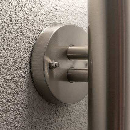 BRILAGI - Außenwandleuchte ELIA 1xE27/20W/230V IP44 mattchrom