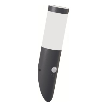Brilagi - Außenwandleuchte mit Bewegungsmelder ELIA 1xE27/20W/230V IP44 Anthrazit