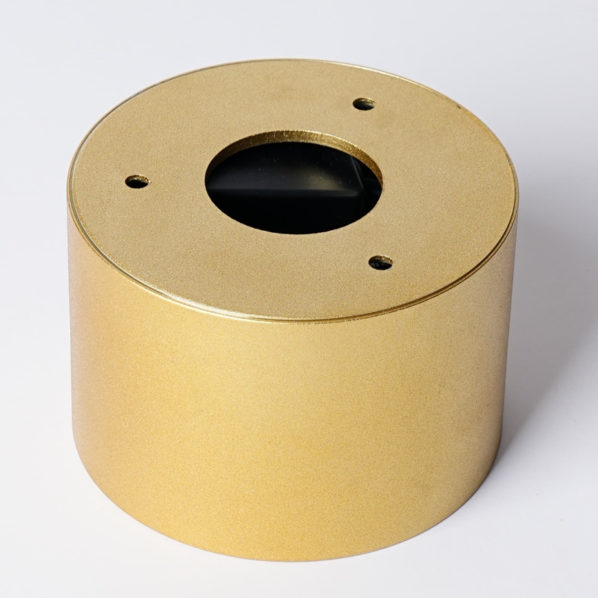 BRILAGI - Badezimmer-Deckenleuchte FORIS LED/9W/230V Ø 9 cm goldfarben IP44 CRI 90