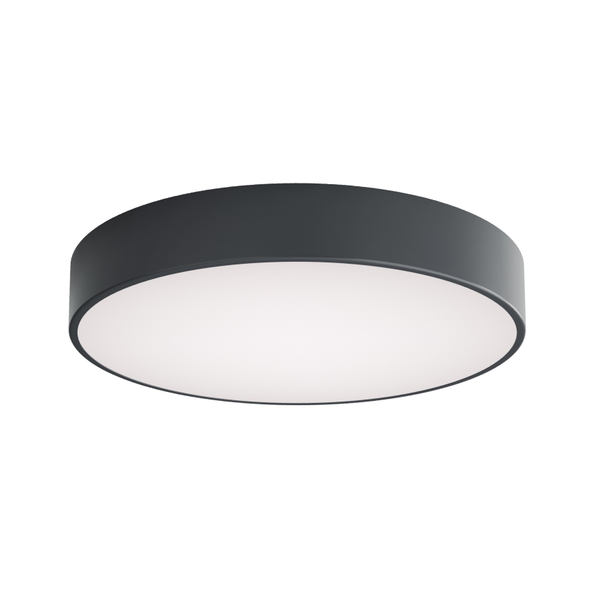 Brilagi - Deckenleuchte für Badezimmer CLARE mit Bewegungs- und Dämmerungssensor 4xE27/24W/230V Ø 50 cm anthrazit IP54