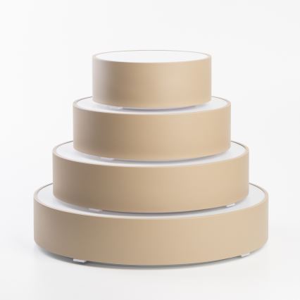 Brilagi - Badezimmer-Deckenleuchte POOL 4xE27/15W/230V Ø 50 cm IP54 beige