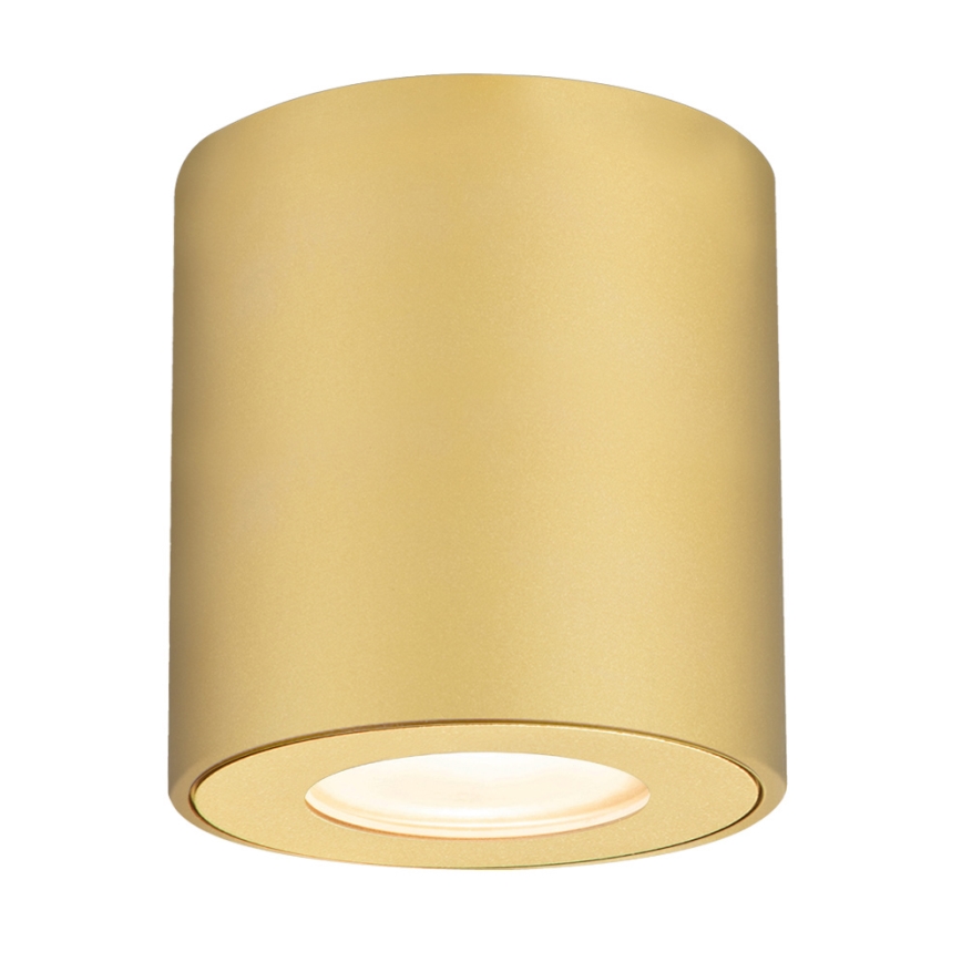 Brilagi - Badezimmer-Einbaustrahler MIA 1xGU10/30W/230V 84x80 mm goldfarben IP54