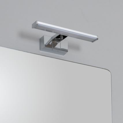 Brilagi - LED-Spiegelleuchte für Badezimmer 3-in-1 VESTRA LED/6W/230V 30 cm IP44 glänzender Chrom