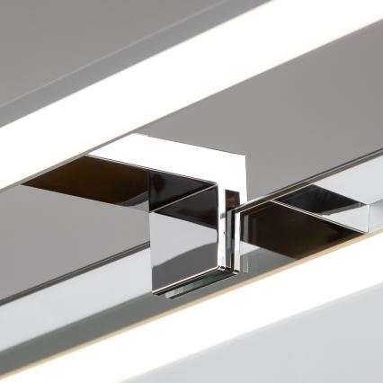 Brilagi - LED-Spiegelleuchte für Badezimmer 3-in-1 VESTRA LED/6W/230V 30 cm IP44 glänzender Chrom