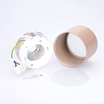 BRILAGI - Badezimmer-Spot SMOOTH 1xGX53/15W/230V 60x82 mm beige IP54