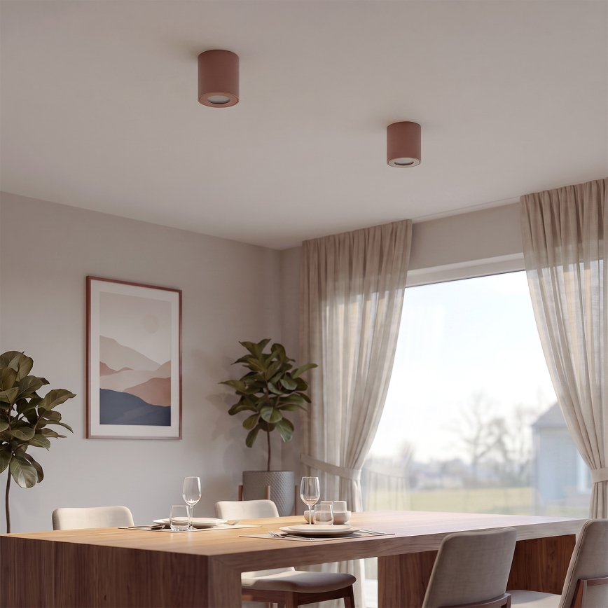 BRILAGI - Badezimmer-Spotleuchte MIA 1xGU10/30W/230V 84x80 mm braun IP54