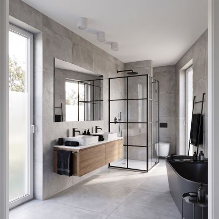 BRILAGI - Badezimmer-Spotleuchte SMOOTH 1xGX53/15W/230V 60x82 mm weiß IP54