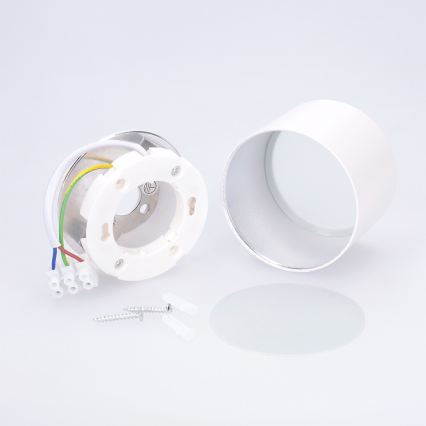 BRILAGI - Badezimmer-Spotleuchte SMOOTH 1xGX53/15W/230V 60x82 mm weiß IP54