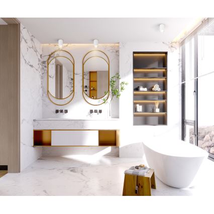 Brilagi - Badezimmerstrahler SELE 1xGU10/30W/230V IP44 weiß