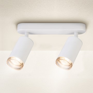Brilagi - Badezimmerstrahler SELE 2xGU10/30W/230V IP44 weiß