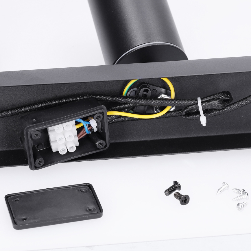 Brilagi - Badezimmerstrahler SELE 3xGU10/30W/230V IP44 schwarz