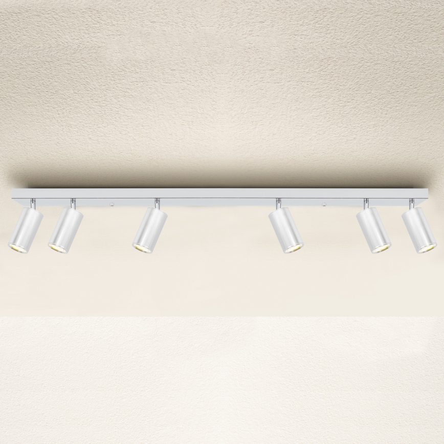 Brilagi - Badezimmerstrahler SELE 6xGU10/30W/230V IP44 glänzendes Chrom