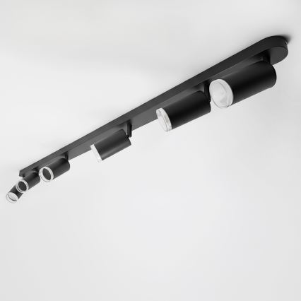 Brilagi - Badezimmerstrahler SELE 6xGU10/30W/230V IP44 schwarz
