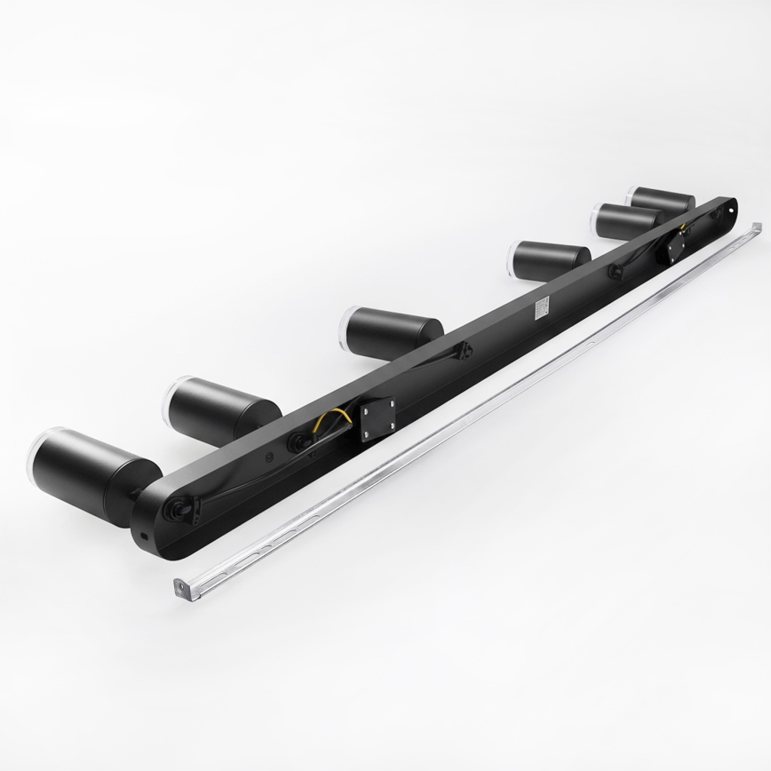 Brilagi - Badezimmerstrahler SELE 6xGU10/30W/230V IP44 schwarz