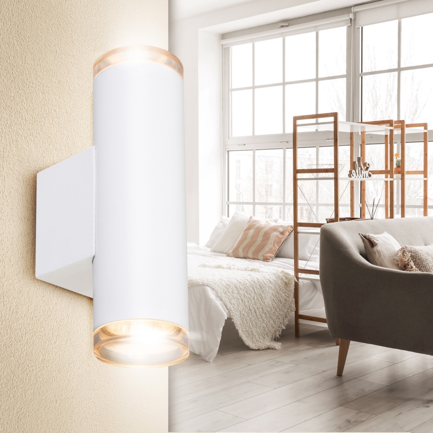 Brilagi - Wandstrahler für das Badezimmer SELE AQUA 4xGU10/30W/230V IP44 weiß