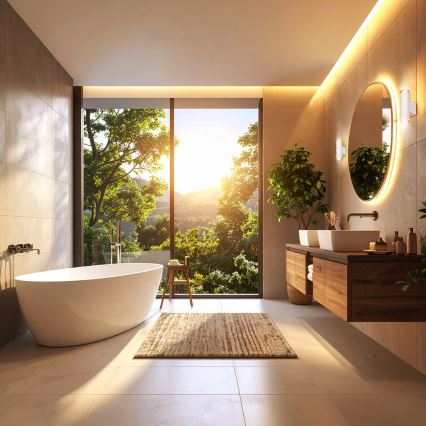 Brilagi - Wandstrahler für das Badezimmer SELE AQUA 4xGU10/30W/230V IP44 weiß