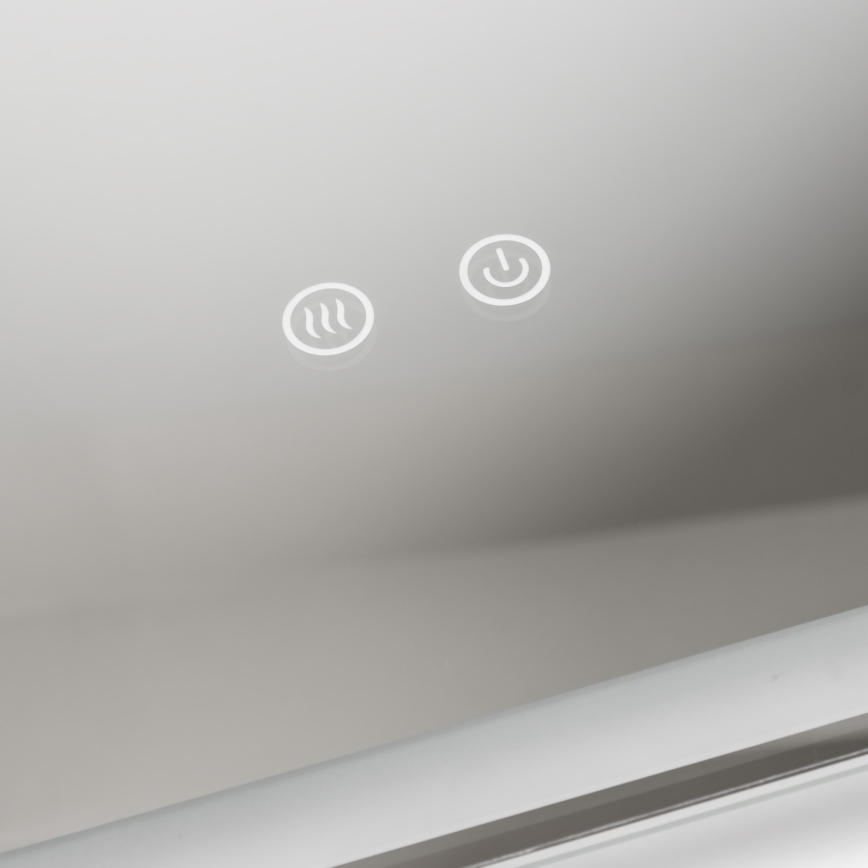 Brilagi - LED-beheizter Badezimmerspiegel BELLA LED/12W/230V 40x60 cm IP44 CRI 90 dimmbar + CCT