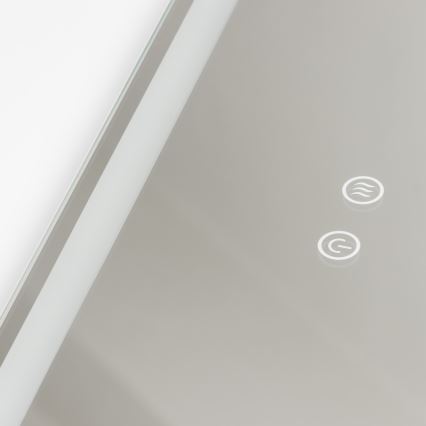 Brilagi - LED-beheizter Badezimmerspiegel BELLA LED/19W/230V 60x90 cm IP44 CRI 90 dimmbar + CCT