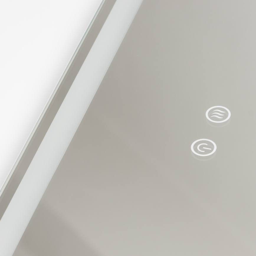 Brilagi - LED-beheizter Badezimmerspiegel BELLA LED/19W/230V 60x90 cm IP44 CRI 90 dimmbar + CCT