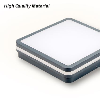 Brilagi - LED Außenleuchte mit Bewegungsmelder BENE LED/24W/230V 26x26 cm Anthrazit IP54